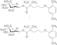 Gemfibrozil 1-O-β-D-(3,4,5-O-Triacetyl)hydroxy-glucuronide (Mixture of Structural Isomers)