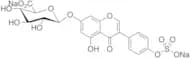 Genistein 7-β-D-Glucuronide 4’-Sulfate Disodium Salt