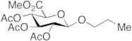 b-D-Glucopyranosiduronic Acid Propyl Methyl Ester, 2,3,4-Triacetate