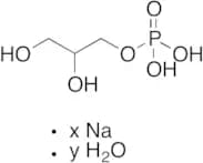 Glycerophosphoric acid sodium salt hydate, Racemic