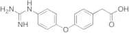 2-(4-(4-Guanidinophenoxy)phenyl)acetic Acid