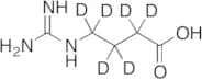 4-Guanidinobutanoic Acid-d6