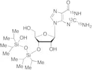 Guanosine 3’-O-Tetraisopropyldisiloxyanyl Ether