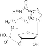 Guanosine 3’,5’-Cyclic-13C3,15N4 Monophosphate