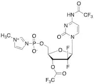 5'-​[Hydrogen P-​(1-​methyl-​1H-​imidazolium-​3-​yl)​phosphonate] 3'-​(2,​2,​2-​triacetate) 2'-​De…