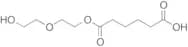 1-[2-(2-Hydroxyethoxy)ethyl] Hexanedioic Acid Ester