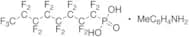 P-(1,1,2,2,3,3,4,4,5,5,6,6,7,7,8,8,8-heptadecafluorooctyl)phosphonic Acid 4-Methylbenzeneamine Salt