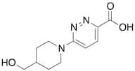 6-(4-(Hydroxymethyl)piperidin-1-yl)pyridazine-3-carboxylic Acid