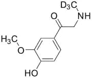 1-(4-Hydroxy-3-methoxyphenyl)-2-(methylamino)ethanone-D3