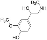 4-Hydroxy-3-methoxy-α-[(methyl-d3-amino)methyl]benzenemethanol