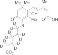 (2Z,4E)-5-[(1S)-3-(Hexylthio)-1-hydroxy-2,6,6-trimethyl-4-oxo-2-cyclohexen-1-yl]-3-methyl-2,4-pent…