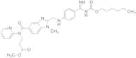 N-[[2-[[[4-[[[(Hexyloxy)carbonyl]amino]iminomethyl]phenyl]amino]methyl]-1-methyl-1H-benzimidazol-5…