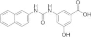 3-Hydroxy-5-(3-(naphthalen-2-yl)ureido)benzoic Acid