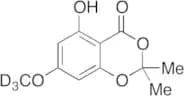 5-Hydroxy-7-methoxy-2,2-dimethyl-4H-benzo[d][1,3]dioxin-4-one-d3