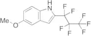 2-(Heptafluoropropyl)-5-methoxy-1H-indole
