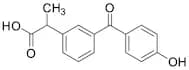 2-(3-(4-hydroxybenzoyl)phenyl)propanoic acid
