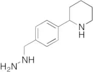 2-​(4-​(Hydrazinylmethyl)​phenyl)peperidine hydrochloride