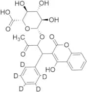 10-Hydroxy Warfarin β-D-Glucuronide-D₅