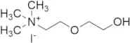 2-(Hydroxyethoxy)ethyl]trimethylammonium Iodide (1:1)