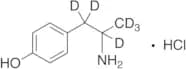 p-Hydroxyamphetamine-d6 Hydrochloride