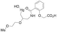 Hydroxy[[2-[[[2-(2-methoxyethoxy)propyl]amino]carbonyl]phenoxy]acetato(2-)]mercurate(1-) Coordinat…