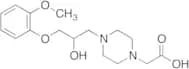 4-[2-Hydroxy-3-(2-methoxyphenoxy)propyl]-1-piperazineacetic Acid