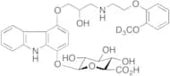1-Hydroxy Carvedilol-d3 1-O-β-D-Glucuronide