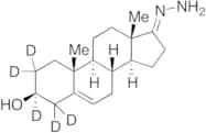 3β-Hydroxyandrost-5-en-17-one Hydrazone-d5