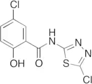 2-Hydroxy-5-chloro-N-(5-chloro-2-thiadiazolyl)benzamide