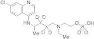 Hydroxychloroquine-d4 O-Sulfate