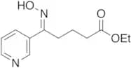 5-Hydroxyimino-5-(3-pyridyl)-pentanoic Acid Ethyl Ester