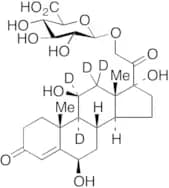 6-​β-​Hydroxycortisol-d4 21-O-β-D-Glucuronide