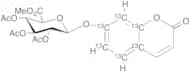 7-Hydroxy Coumarin-13C6 2,3,4-Tri-O-acetyl-β-D-glucuronide Methyl Ester