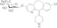 3-Hydroxy Desloratadine β-D-Glucuronide Sodium Salt