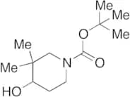 4-Hydroxy-3,3-dimethyl-1-piperidinecarboxylic Acid 1,1-Dimethylethyl Ester