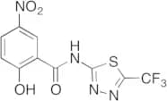 2-Hydroxy-5-nitro-N-(5-trifluoromethyl-2-thiadiazolyl)benzamide