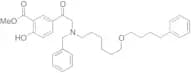 2-Hydroxy-5-[2-[[6-(4-phenylbutoxy)hexyl](phenylmethyl)amino]acetyl]benzoic Acid Methyl Ester
