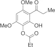 1-[2-Hydroxy-4,6-dimethoxy-3-(1-oxopropoxy)phenyl]-1-propanone