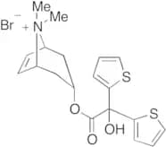(1R,3S,5S)-3-(2-Hydroxy-2,2-di(thiophen-2-yl)acetoxy)-8,8-dimethyl-8-azabicyclo[3.2.1]oct-6-en-8-i…