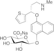 4-Hydroxy Duloxetine β-D-Glucuronide Sodium Salt