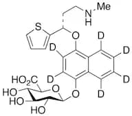 4-Hydroxy Duloxetine-d6 β-D-Glucuronide