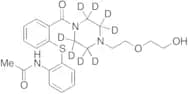N-(2-((2-(4-(2-(2-Hydroxyethoxy)ethyl)piperazine-d8--1-carbonyl)phenyl)thio)phenyl)acetamide