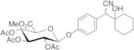 4-Hydroxy-α-(1-hydroxycyclohexyl)benzeneacetonitrile 2,3,4-Tri-O-acetyl-β-D-glucuronide Methyl Est…