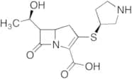 (5R,6S)-6-[(1R)-1-Hydroxyethyl]-7-oxo-3-[(3R)-3-pyrrolidinylthio]-1-azabicyclo[3.2.0]hept-2-ene-2-…