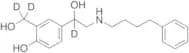 1-(RS)-1-[4-Hydroxy-3-(Hydroxymethylphenyl]-2-[(4-phenylbutyl)aminoethanol-d3 (Salmeterol EP Impur…