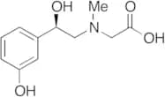 N-[(2R)-2-Hydroxy-2-(3-hydroxyphenyl)ethyl]-N-methyl-glycine