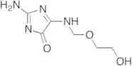 5-[[(2-Hydroxyethoxy)methyl]amino]-2-amino-2,3-dihydro-4H-imidazol-4-one