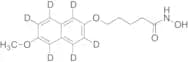 N-Hydroxy-5-(4-methoxyphenoxy)pentanamide-d4