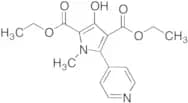 3-Hydroxy-1-methyl-5-pyridin-4yl-1H-pyrrole-2,4-dicarboxylic Acid Diethyl Ester