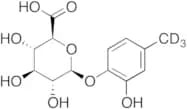 2-Hydroxy-4-(methyl-d3)phenyl β-D-glucopyranosiduronic Acid